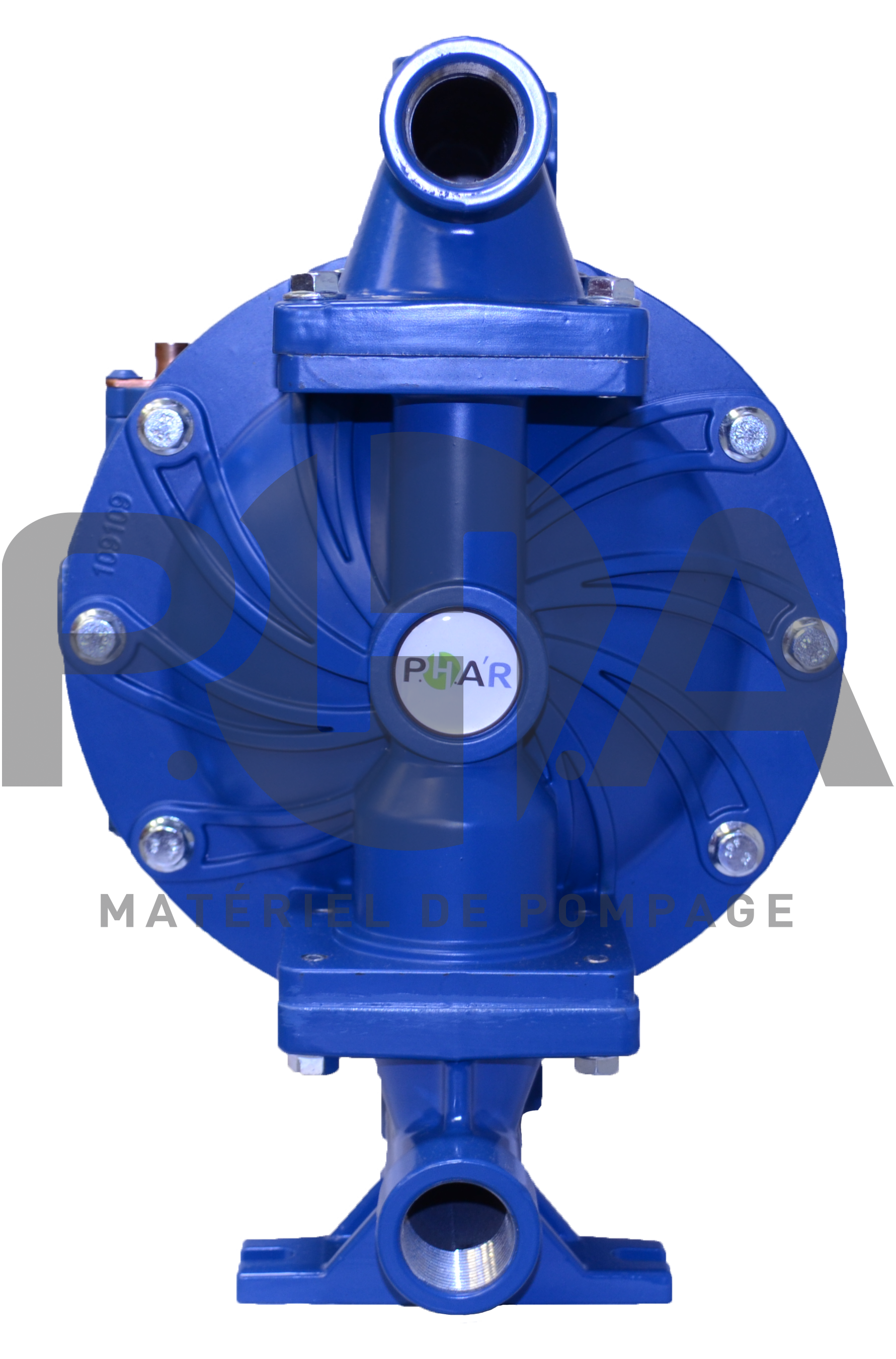 Pompe pneumatique à membranes PHA'R 1"