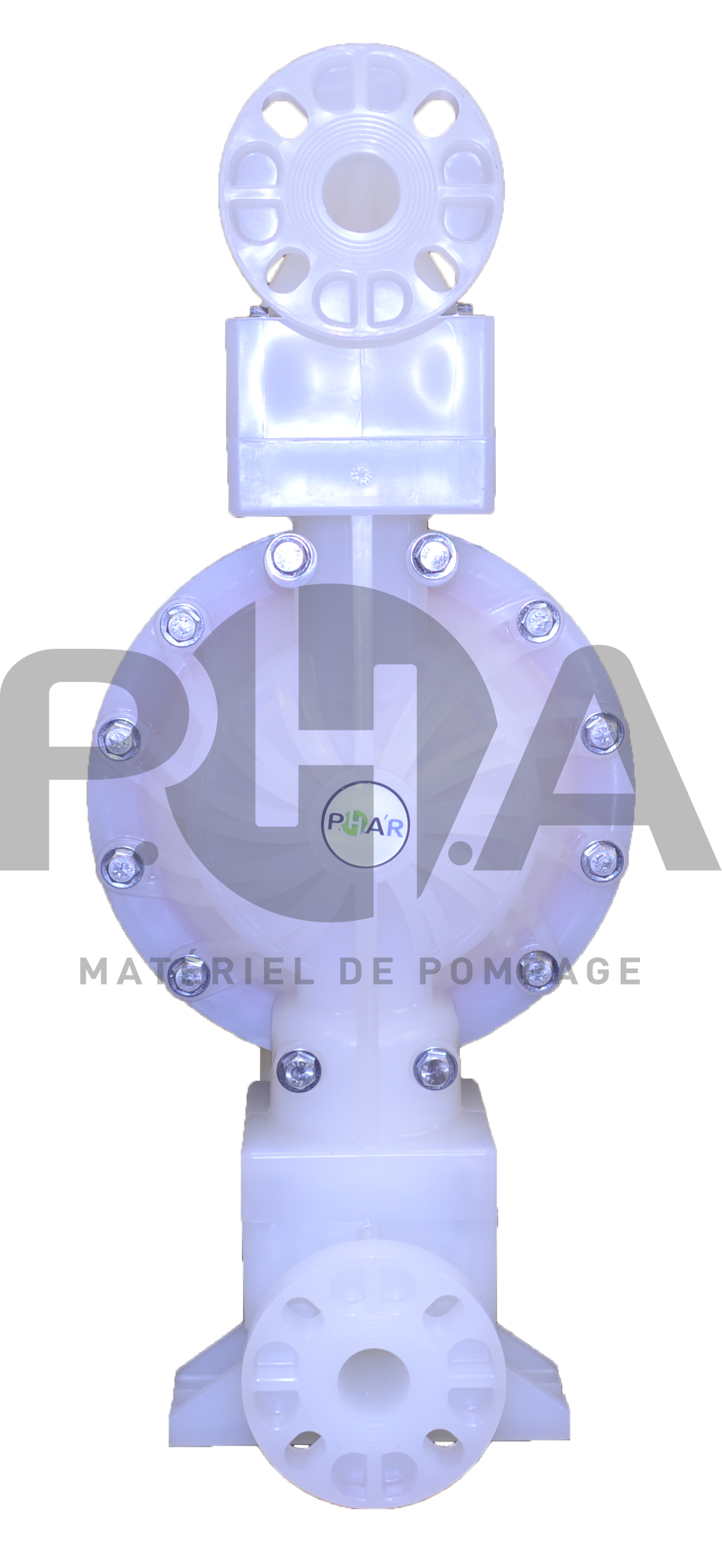 Pompe pneumatique à membranes PHA'R FT15 (FT15P-PA-RRPR-F1-M1-PHA'R)