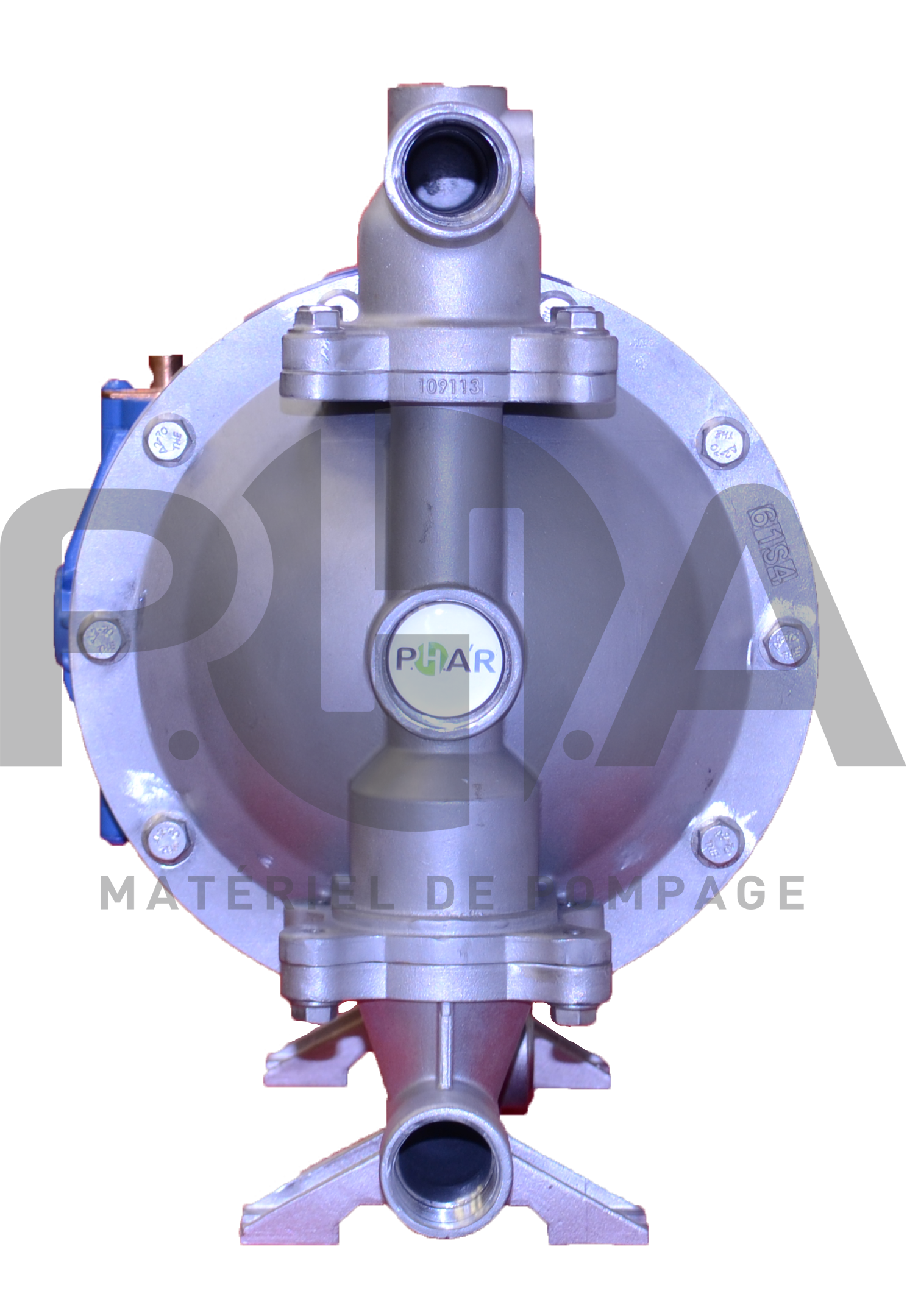 Pompe pneumatique à membranes PHA'R 1"