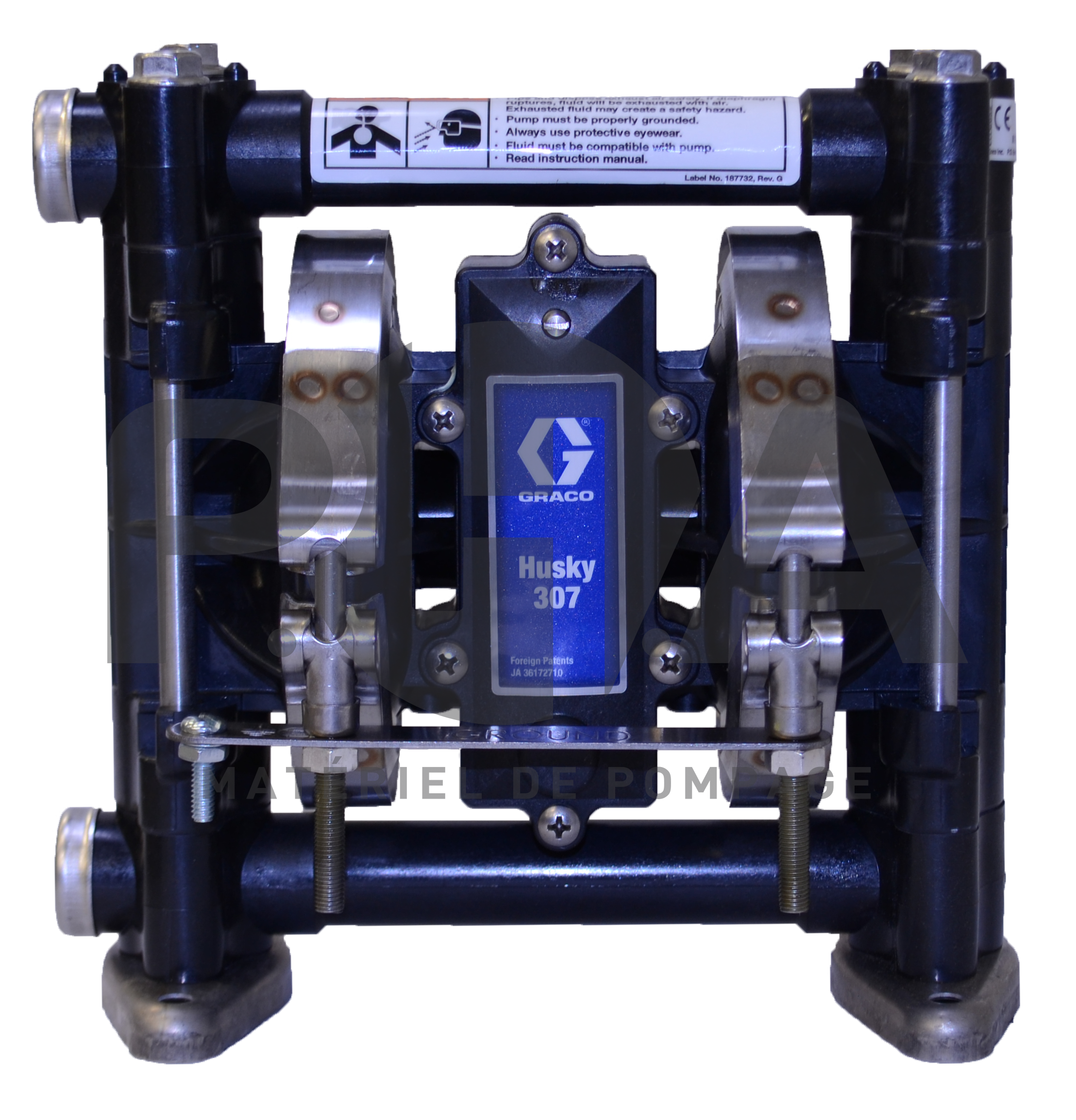 Pompe pneumatique à membranes HUSKY 307 (D3A255)