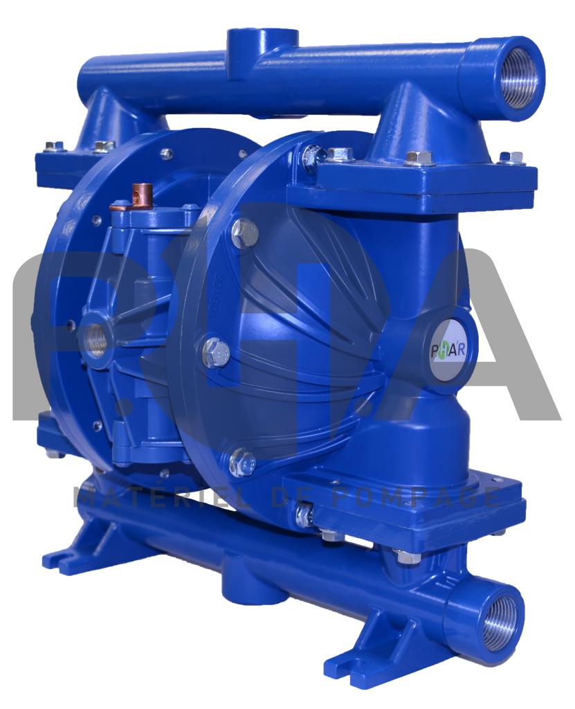 Pompe pneumatique à membranes FT10