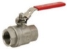Vanne ¼ de tour inox 1/2" F/F poignée cadenassable
