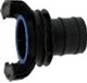 Demi raccord symétrique avec verrou cannelé Ø 55 mm en Polypropylène 2'' 