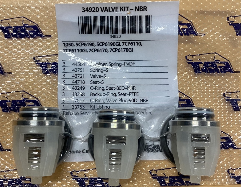 Kit clapets (jeu de 3)