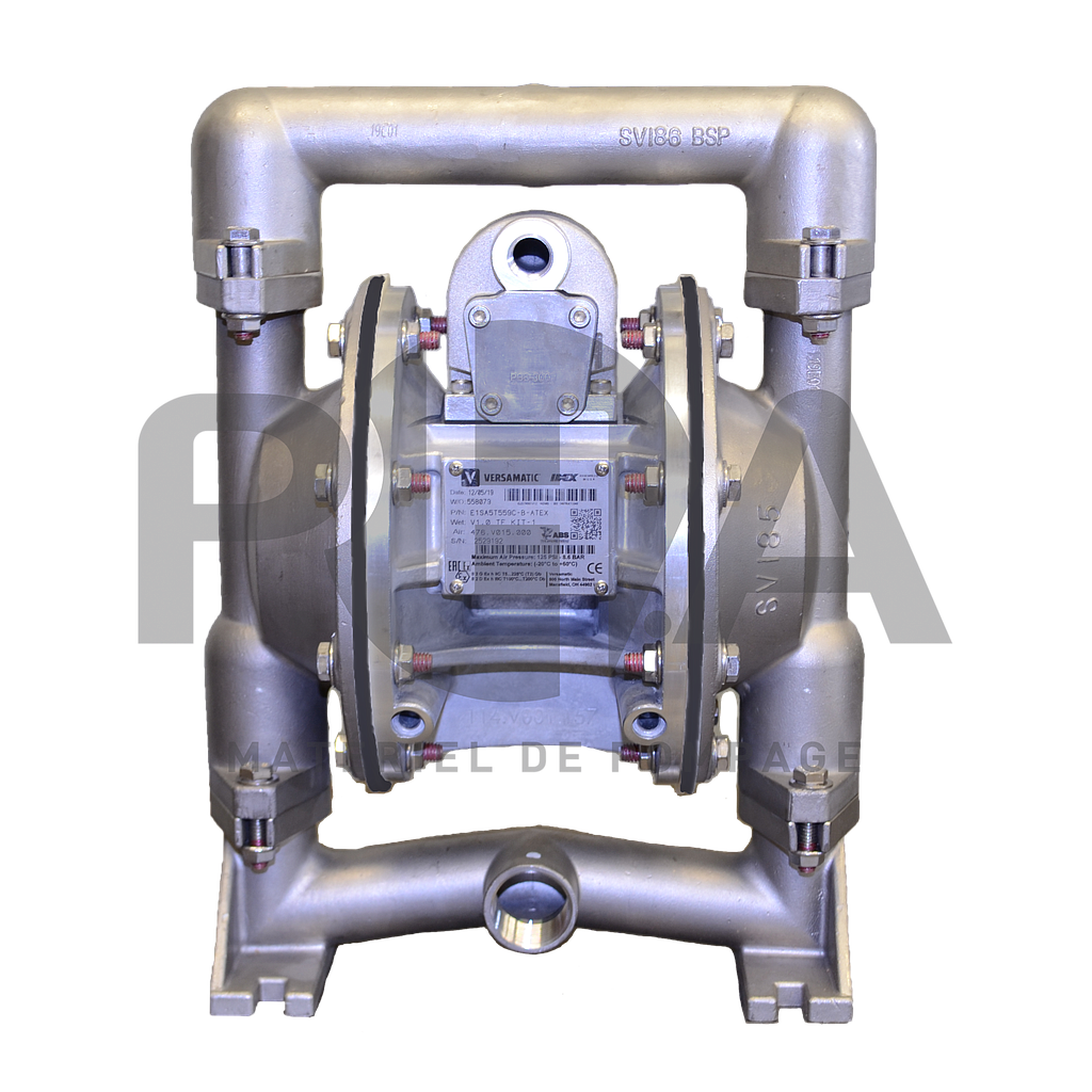 Pompe pneumatique à membranes E1 ATEX