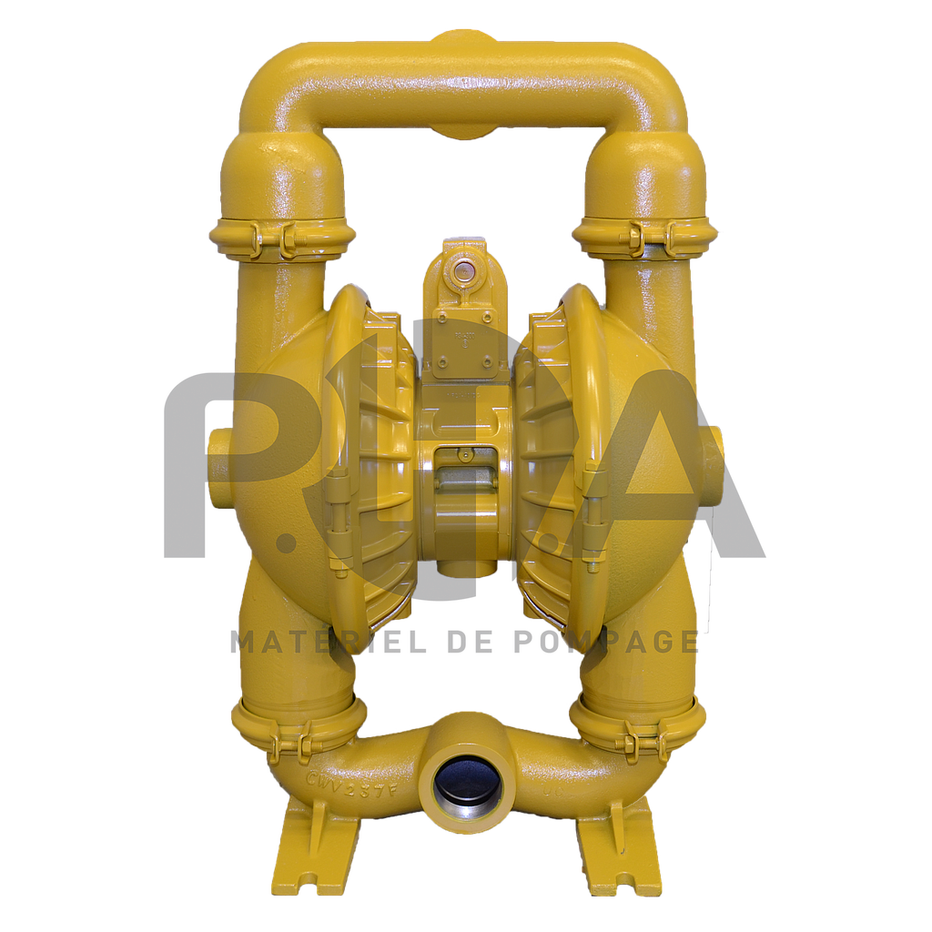 Pompe peumatique à membranes type E2