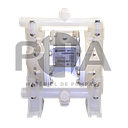 Pompe pneumatique à membranes type E5