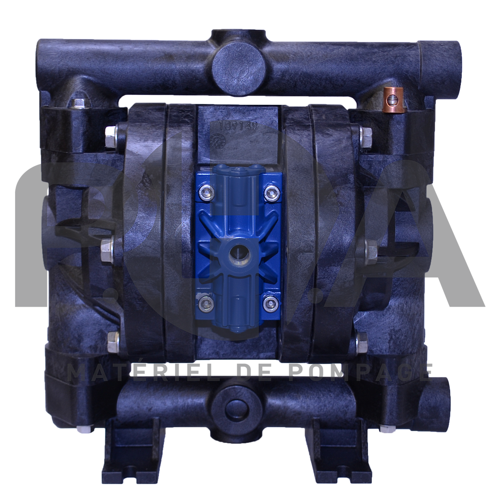 [FT05C-CA-FFPF-N1-A-PHA'R-DT] Pompe pneumatique à membranes 1/2" PHA'R (FT05C-CA-FFPF-N1-A-PHA'R)
