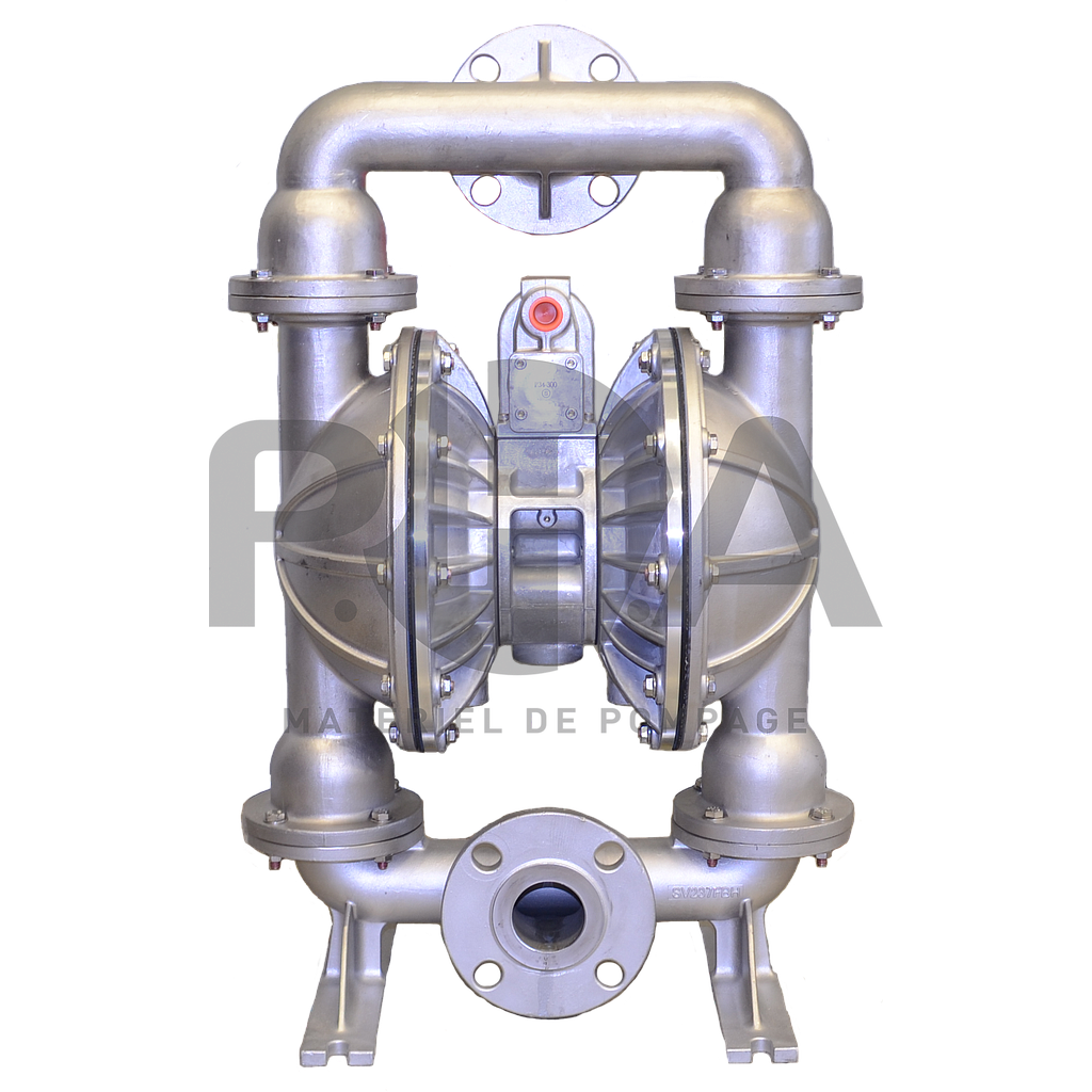 [E2SA5FSS9C-HD-ATEX] Pompe pneumatique à membranes type E2 ATEX