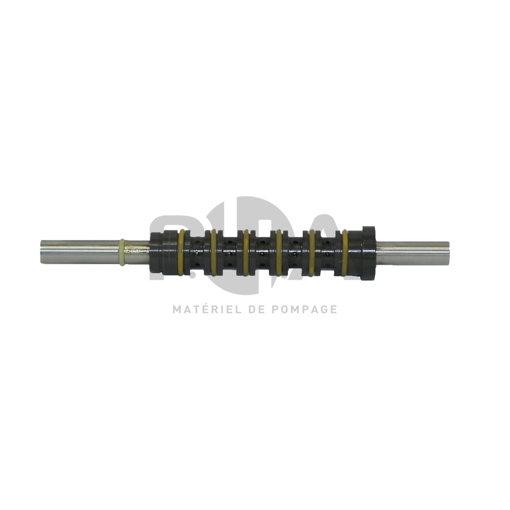 [031.V017.000 ( remplace 775.V004.000 )] Arbre pilote + bague pour partie centrale plastique pompe E1