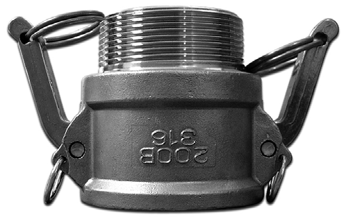 [CP-M-100-SS] Coupleur mâle type B DN25 1" Inox