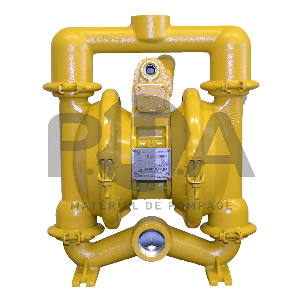 [E4AA2R220-B-ATEX] Pompe pneumatique à membranes E4