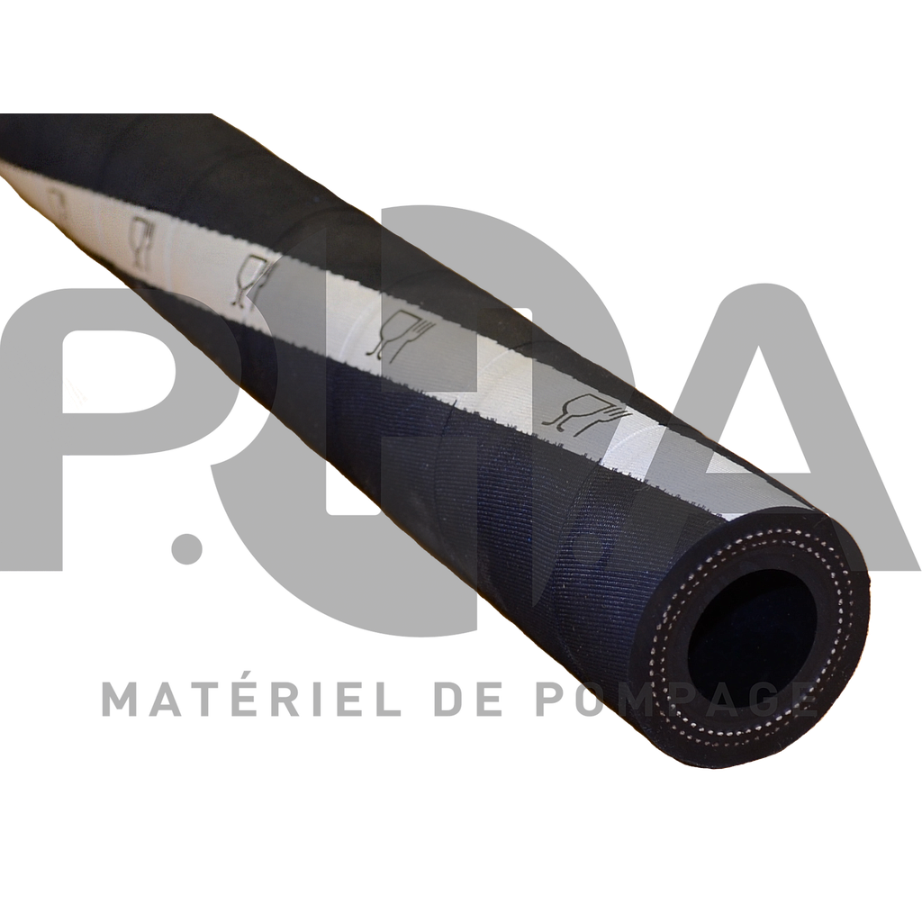 [106.00.21 / 10602100] Tube flexible en NBR-Alimentaire