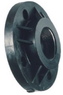 [UEBA04G0005] Bride DN 40 DIN/ASA taraudée 1"1/ 2 Gaz PPFV